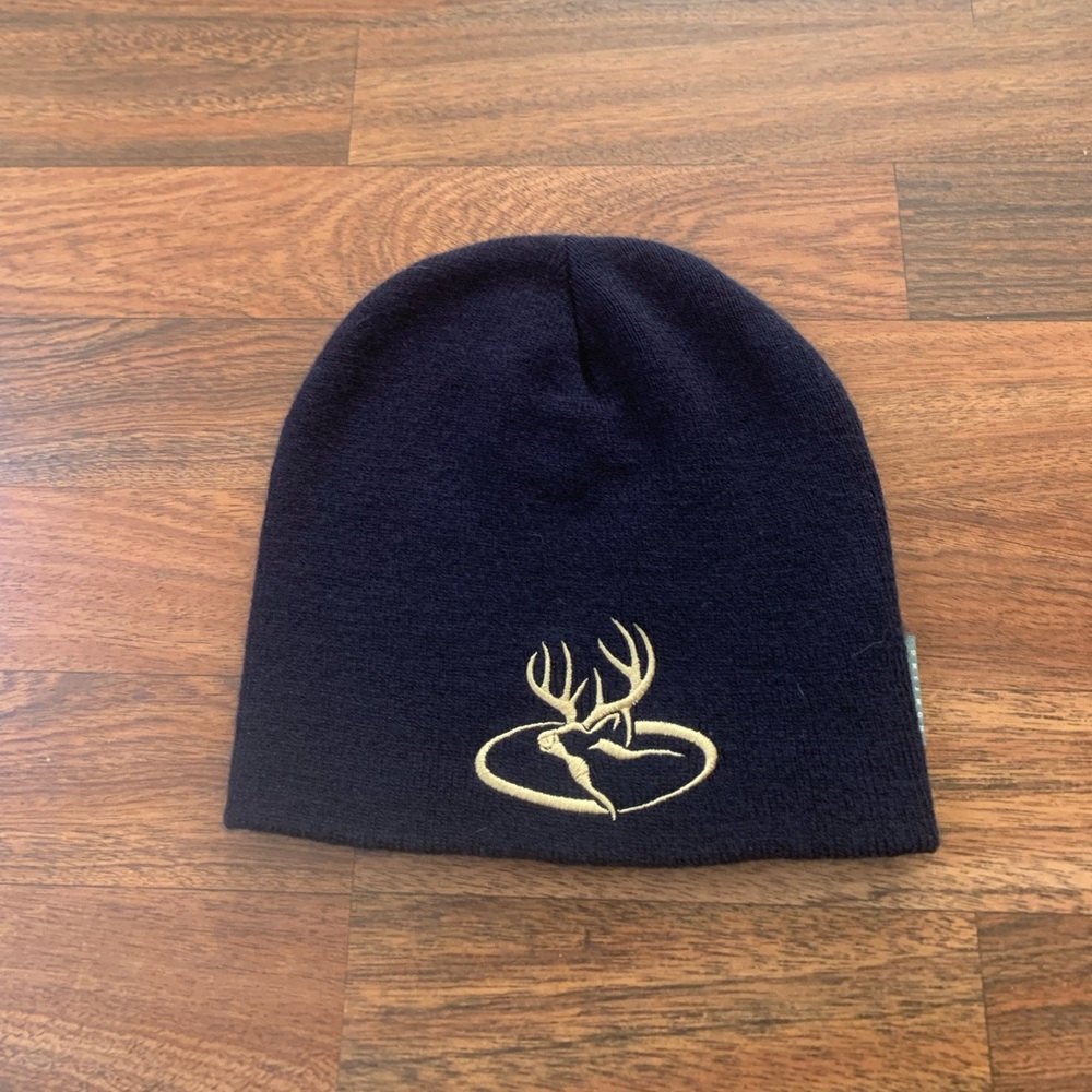 Primos Hunting Black Knit Beanie Adult Outdoor Hat One Size Fits Most